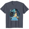image:imageStar Wars A New Hope 1977 Luke amp Leia Jedi Heroes TShirtHeather Blue