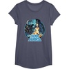 image:imageStar Wars A New Hope 1977 Luke amp Leia Jedi Heroes TShirtHeather Blue
