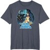 image:imageStar Wars A New Hope 1977 Luke amp Leia Jedi Heroes TShirtHeather Blue