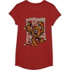 image:imageStar Wars A New Hope Chewbacca Christmas Lights Wookiee TShirtCranberry Red