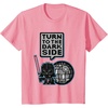 image:imageStar Wars Darth Vader Turn To The Dark Side Pixel Art Logo TShirtPink