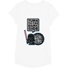 image:imageStar Wars Darth Vader Turn To The Dark Side Pixel Art Logo TShirtWhite