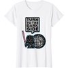 image:imageStar Wars Darth Vader Turn To The Dark Side Pixel Art Logo TShirtWhite