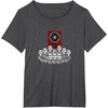 image:imageStar Wars Galactic Empire Crew Group Shot Chibi Big Logo TShirtDark Heather Grey