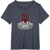 image:imageStar Wars Galactic Empire Crew Group Shot Chibi Big Logo TShirtHeather Blue