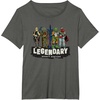 image:imageStar Wars Legendary Bounty Hunters Boba Fett IG88 Bossk TShirtAsphalt Grey