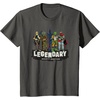 image:imageStar Wars Legendary Bounty Hunters Boba Fett IG88 Bossk TShirtAsphalt Grey