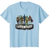 image:imageStar Wars Legendary Bounty Hunters Boba Fett IG88 Bossk TShirtBaby Blue