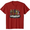 image:imageStar Wars Legendary Bounty Hunters Boba Fett IG88 Bossk TShirtCranberry Red