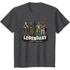 image:imageStar Wars Legendary Bounty Hunters Boba Fett IG88 Bossk TShirtDark Heather Grey
