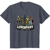 image:imageStar Wars Legendary Bounty Hunters Boba Fett IG88 Bossk TShirtHeather Blue