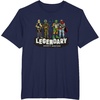 image:imageStar Wars Legendary Bounty Hunters Boba Fett IG88 Bossk TShirtNavy Blue