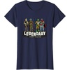 image:imageStar Wars Legendary Bounty Hunters Boba Fett IG88 Bossk TShirtNavy Blue