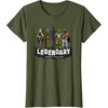 image:imageStar Wars Legendary Bounty Hunters Boba Fett IG88 Bossk TShirtOlive Green