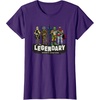 image:imageStar Wars Legendary Bounty Hunters Boba Fett IG88 Bossk TShirtPurple