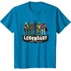 image:imageStar Wars Legendary Bounty Hunters Boba Fett IG88 Bossk TShirtSapphire Blue