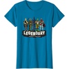 image:imageStar Wars Legendary Bounty Hunters Boba Fett IG88 Bossk TShirtSapphire Blue