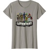 image:imageStar Wars Legendary Bounty Hunters Boba Fett IG88 Bossk TShirtSlate Grey