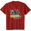 image:imageStar Wars Legendary Bounty Hunters Boba Fett IG88 Dengar TShirtCranberry Red