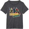 image:imageStar Wars Legendary Bounty Hunters Boba Fett IG88 Dengar TShirtDark Heather Grey