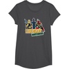 image:imageStar Wars Legendary Bounty Hunters Boba Fett IG88 Dengar TShirtDark Heather Grey