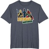 image:imageStar Wars Legendary Bounty Hunters Boba Fett IG88 Dengar TShirtHeather Blue