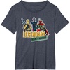 image:imageStar Wars Legendary Bounty Hunters Boba Fett IG88 Dengar TShirtHeather Blue