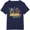image:imageStar Wars Legendary Bounty Hunters Boba Fett IG88 Dengar TShirtNavy Blue
