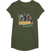 image:imageStar Wars Legendary Bounty Hunters Boba Fett IG88 Dengar TShirtOlive Green