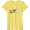 image:imageStar Wars Racing XWing Colorful Retro Big Chest Text Logo TShirtLemon Yellow