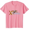 image:imageStar Wars Racing XWing Colorful Retro Big Chest Text Logo TShirtPink