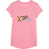 image:imageStar Wars Racing XWing Colorful Retro Big Chest Text Logo TShirtPink