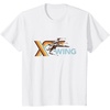 image:imageStar Wars Racing XWing Colorful Retro Big Chest Text Logo TShirtWhite