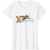 image:imageStar Wars Racing XWing Colorful Retro Big Chest Text Logo TShirtWhite