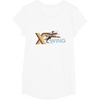image:imageStar Wars Racing XWing Colorful Retro Big Chest Text Logo TShirtWhite