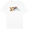 image:imageStar Wars Racing XWing Colorful Retro Big Chest Text Logo TShirtWhite