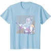 image:imageStar Wars The Empire Strikes Back Retro Pastel Boba Fett TShirtBaby Blue