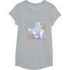 image:imageStar Wars The Empire Strikes Back Retro Pastel Boba Fett TShirtHeather Grey