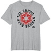 image:imageStar Wars The Empire Strikes Back Round Badge TShirtHeather Grey