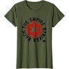 image:imageStar Wars The Empire Strikes Back Round Badge TShirtOlive Green