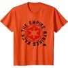 image:imageStar Wars The Empire Strikes Back Round Badge TShirtOrange