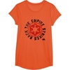 image:imageStar Wars The Empire Strikes Back Round Badge TShirtOrange