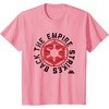 image:imageStar Wars The Empire Strikes Back Round Badge TShirtPink