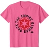 image:imageStar Wars The Empire Strikes Back Round Badge TShirtPink Heather