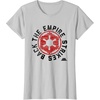 image:imageStar Wars The Empire Strikes Back Round Badge TShirtSilver Grey