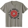 image:imageStar Wars The Empire Strikes Back Round Badge TShirtSlate Grey