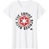 image:imageStar Wars The Empire Strikes Back Round Badge TShirtWhite