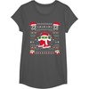 image:imageStar Wars The Mandalorian Grogu Small Packages Christmas TShirtAsphalt Grey