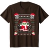 image:imageStar Wars The Mandalorian Grogu Small Packages Christmas TShirtBrown