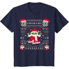 image:imageStar Wars The Mandalorian Grogu Small Packages Christmas TShirtNavy Blue